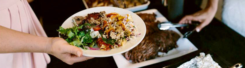 buffet style wedding catering